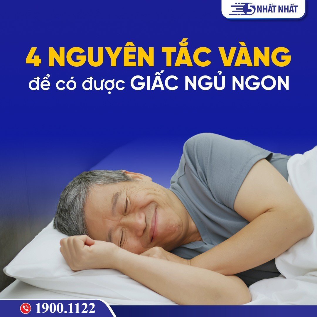 4 nguyên tắc vàng để có được giấc ngủ ngon